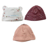 Set de Gorros 3pc Niña